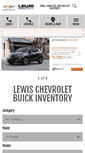 Mobile Screenshot of lewischevroletbuick.com